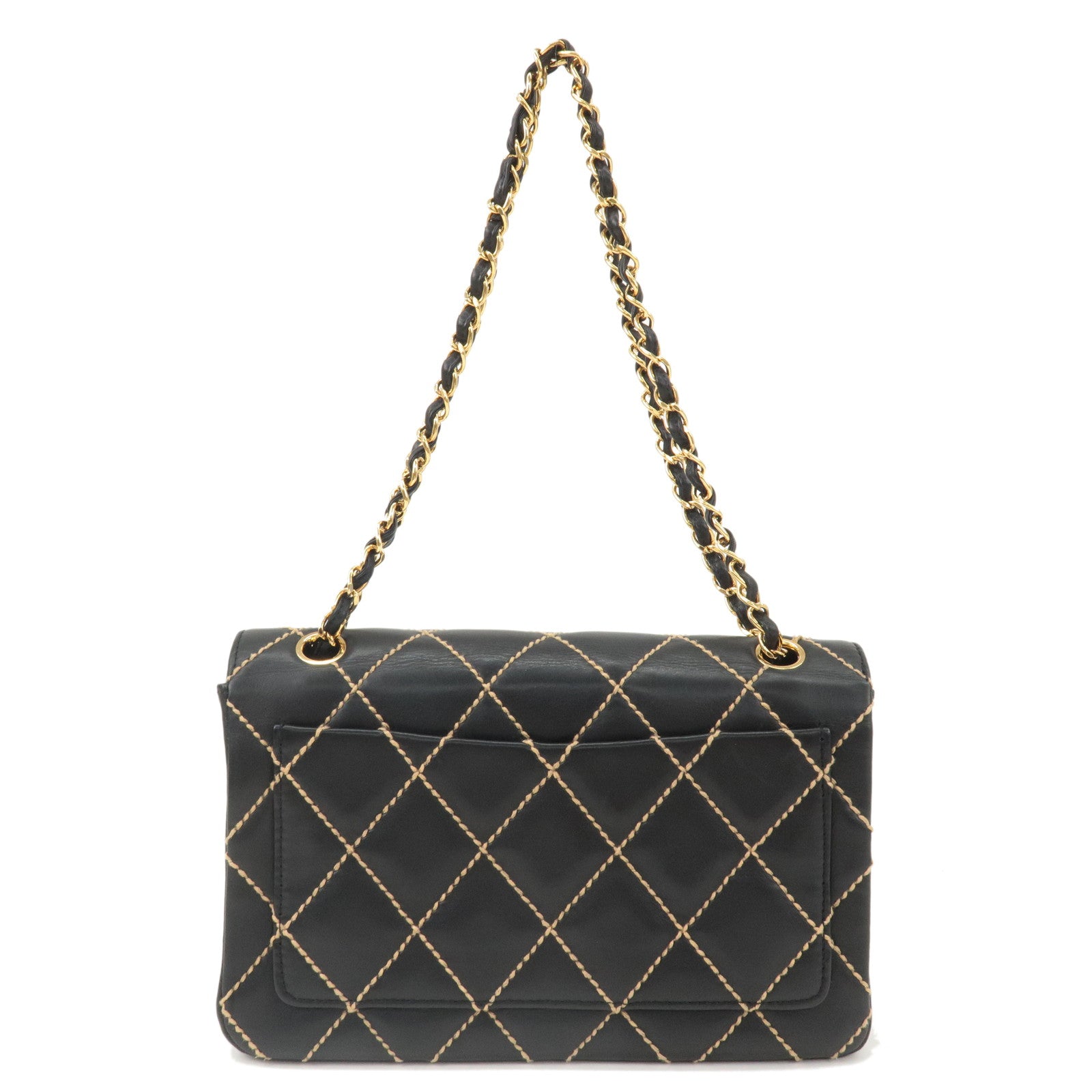 Chanel triangle bag hot sale