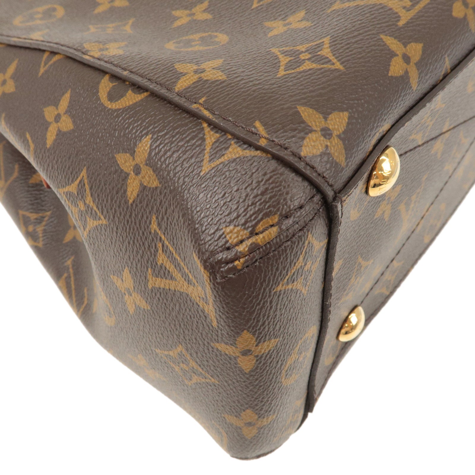 Louis Vuitton Calfskin Monogram Canvas Fold Tote MM, Louis Vuitton  Handbags