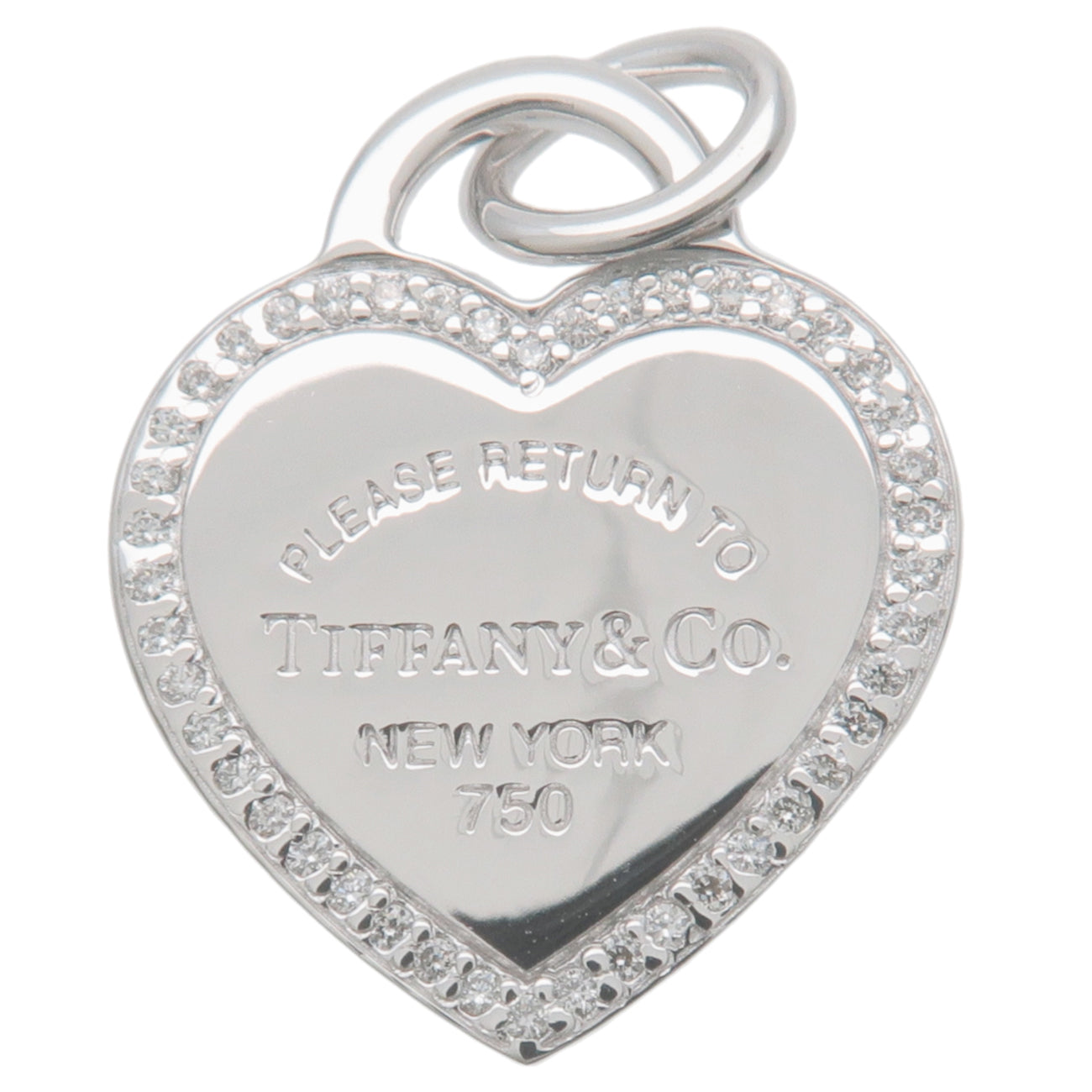 Tiffany&Co.-Return-To-Tiffany-Heart-Tag-Diamond-Pendant-Top-K18WG
