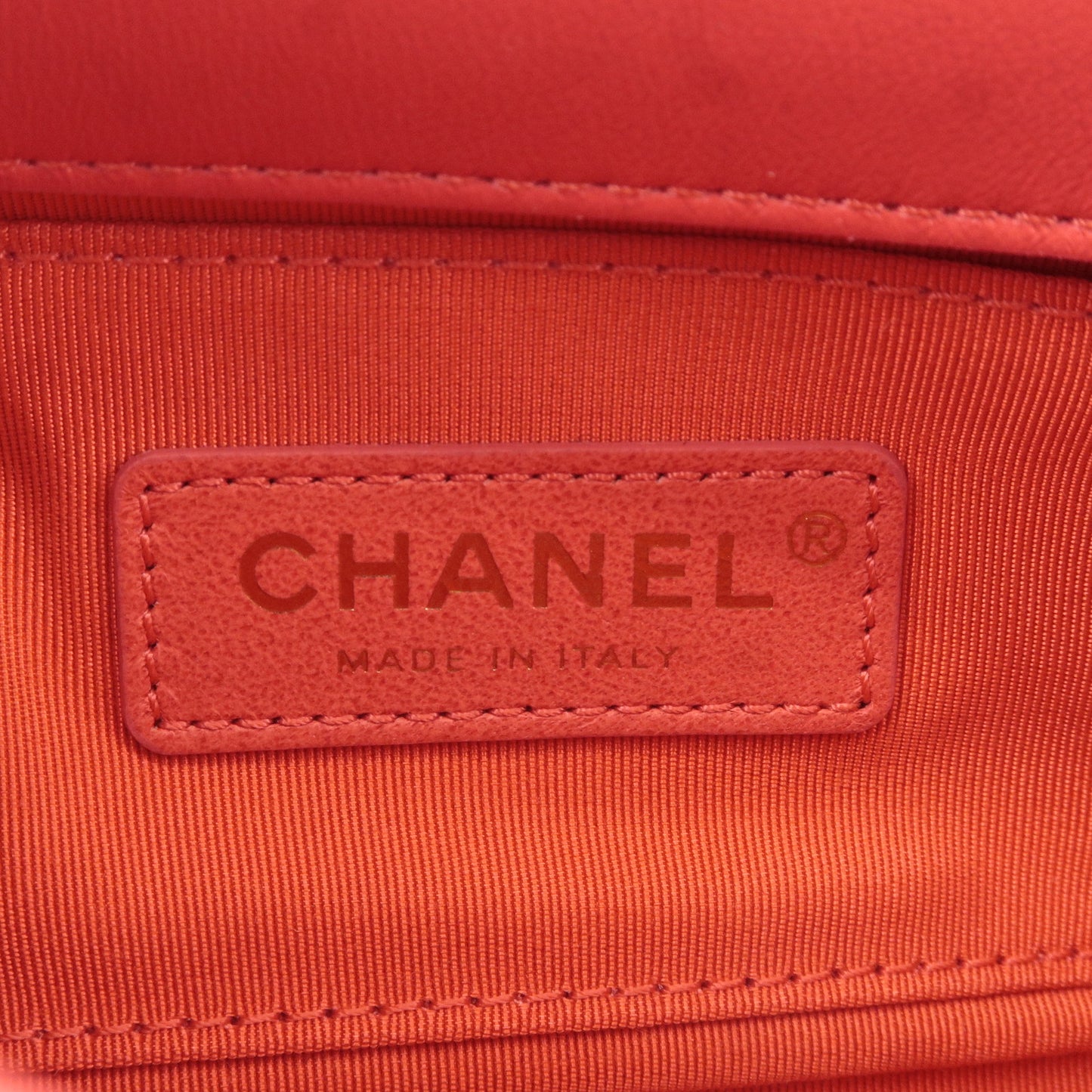CHANEL Mini Matelasse Lamb Skin Chain Shoulder Bag Pink Gold
