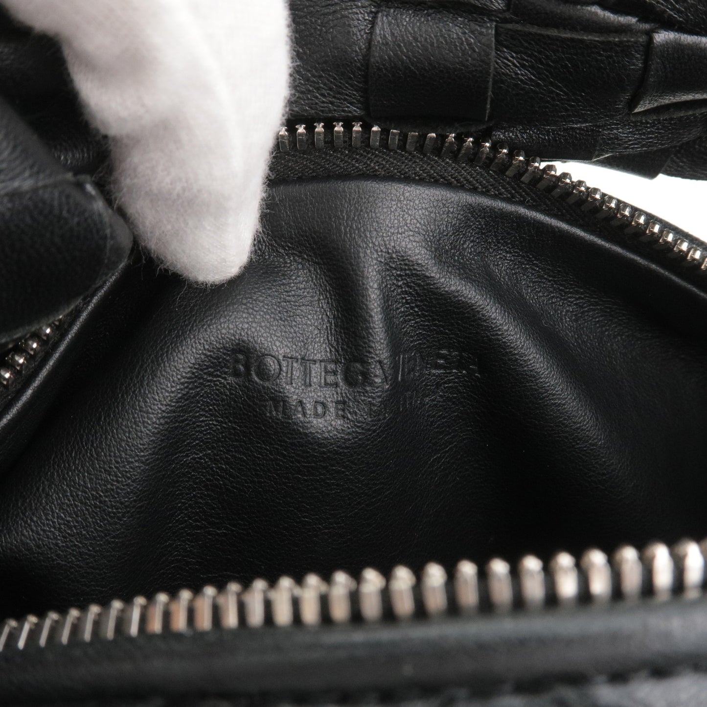 BOTTEGA VENETA Mini Jodie Intrecciato Leather Hand Bag 651876