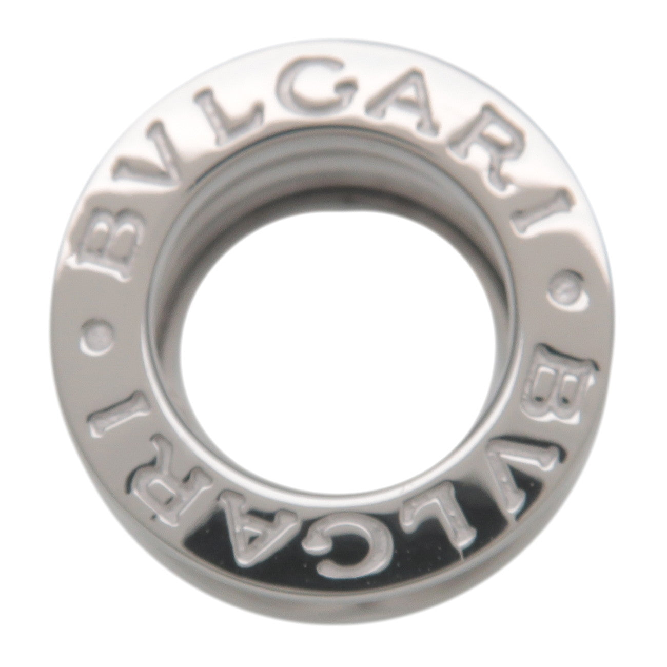 BVLGARI B-zero1 Necklace Charm Pendant Top K18WG 750WG White Gold