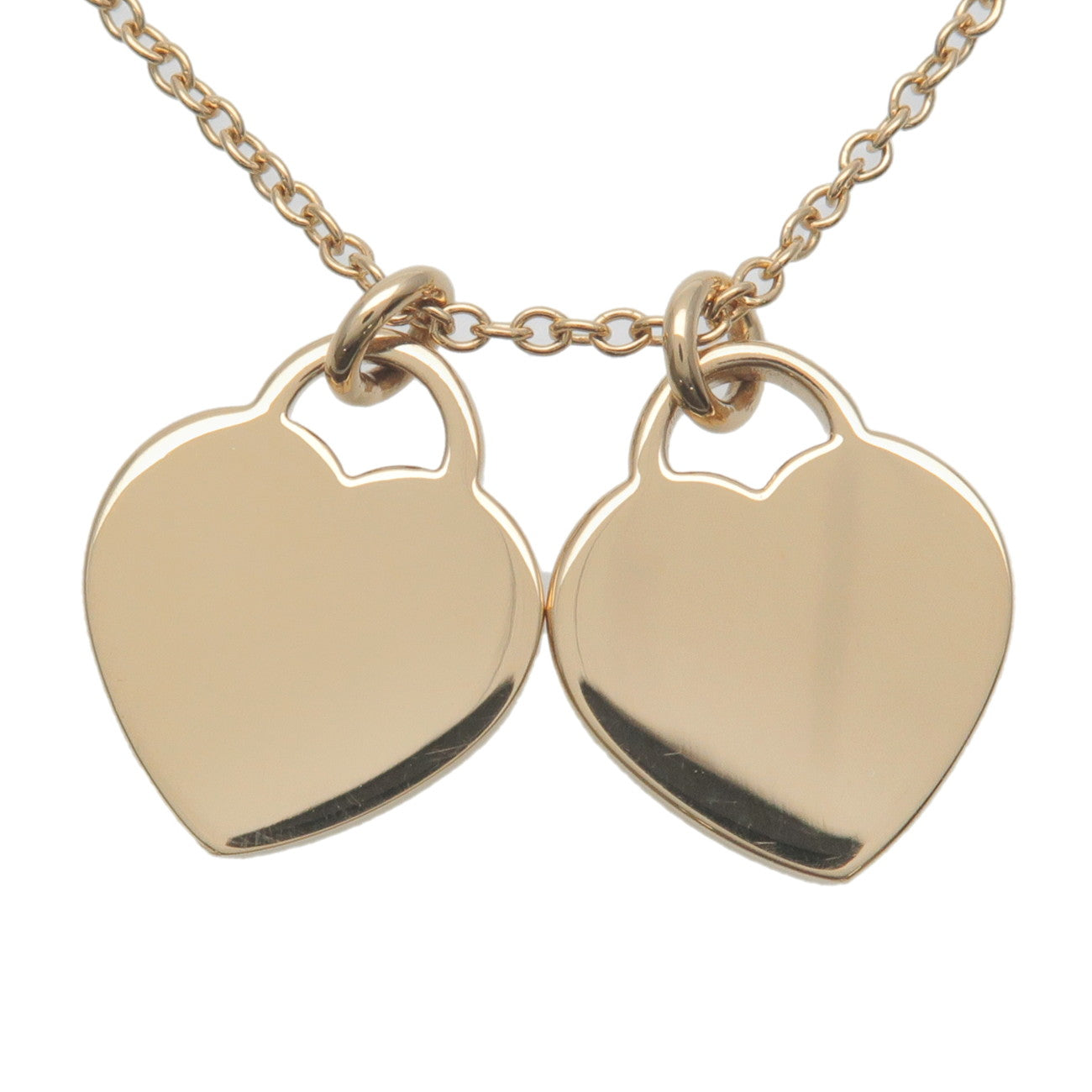 Tiffany&Co.-Return-to-Tiffany-Mini-Double-Heart-Tag-Necklace-K18YG