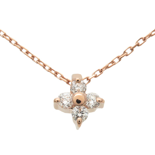 ete-Diamond-Necklace-0.05ct-K18PG-750PG-Rose-Gold