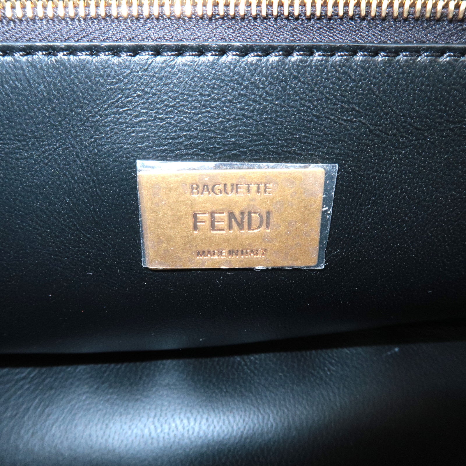 Fendi Fendi 2way Mini Boston Zucca Pvc Leather Beige Black Gold Hardware  Ladies Auction