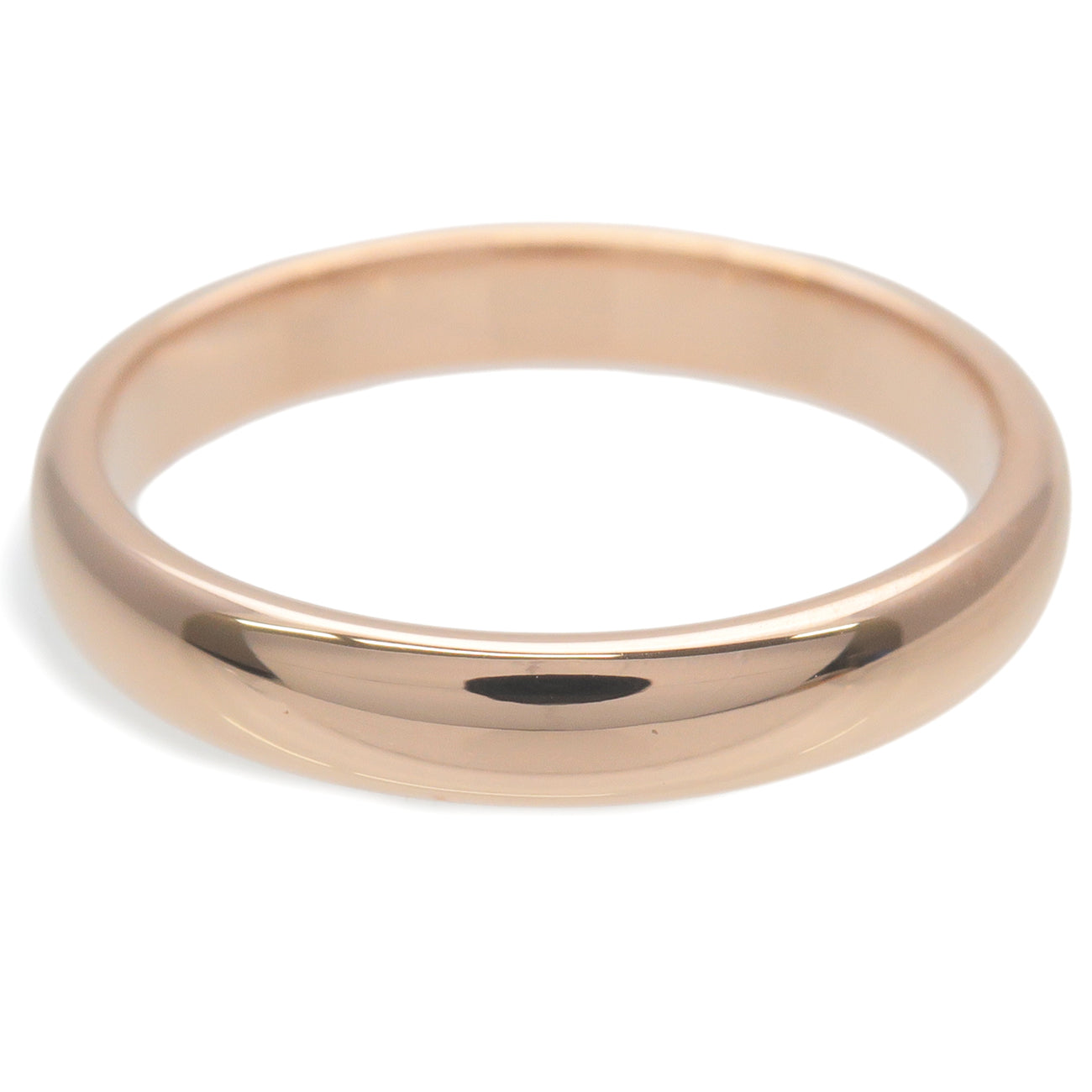 Tiffany&Co. Notes Lucida Band Ring K18 Rose Gold US4.5 EU48