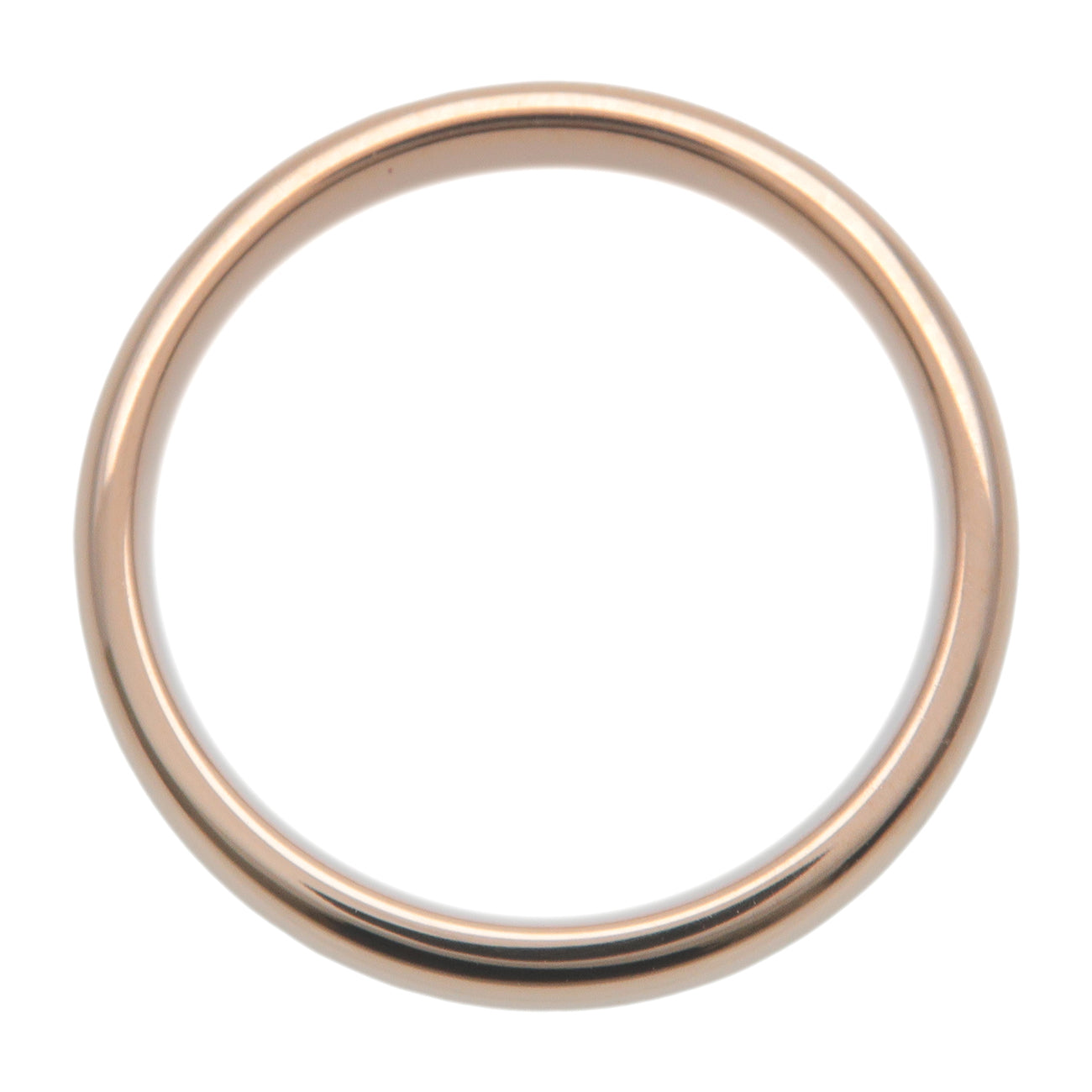 Tiffany&Co. Notes Lucida Band Ring K18 Rose Gold US4.5 EU48