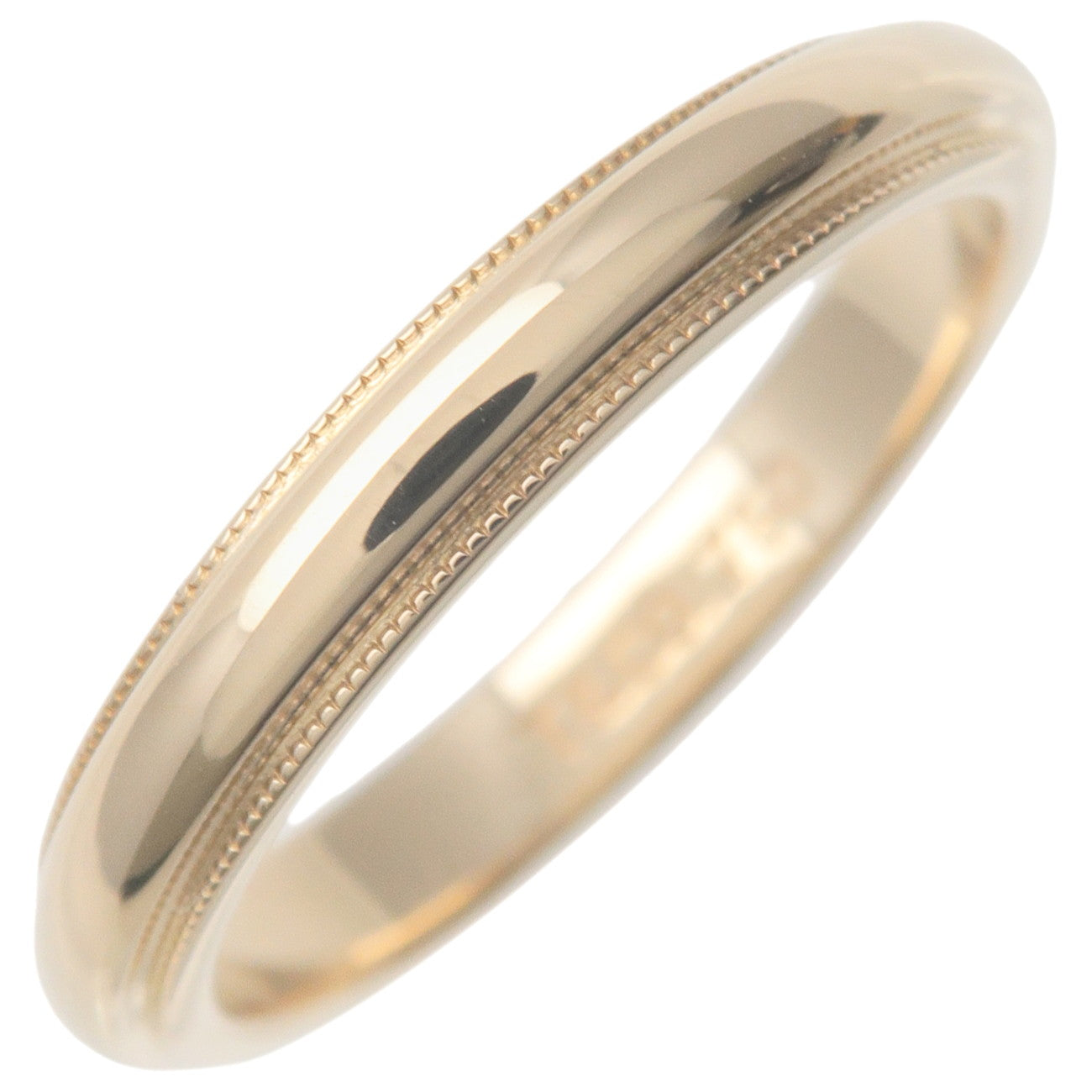 Tiffany&Co.-Milgrain-Band-Ring-K18-Yellow-Gold-US4.5-EU48