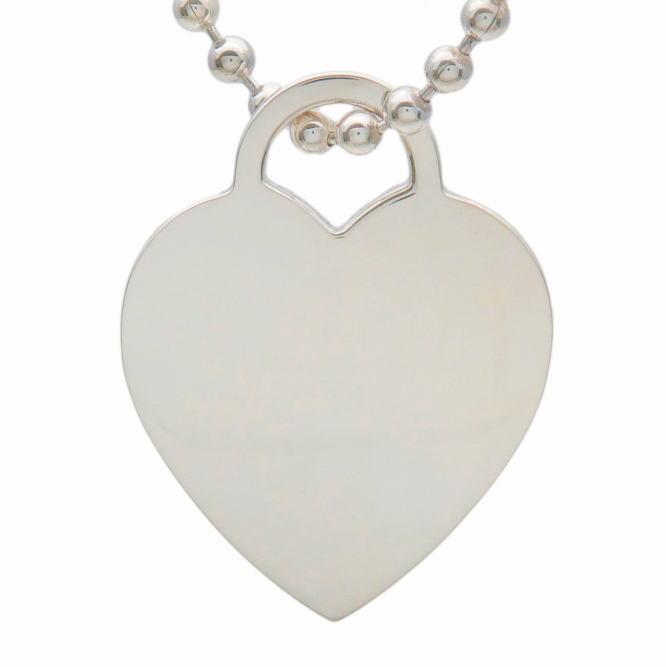 Tiffany&Co. Return to Tiffany Heart Tag Necklace SV925 Silver