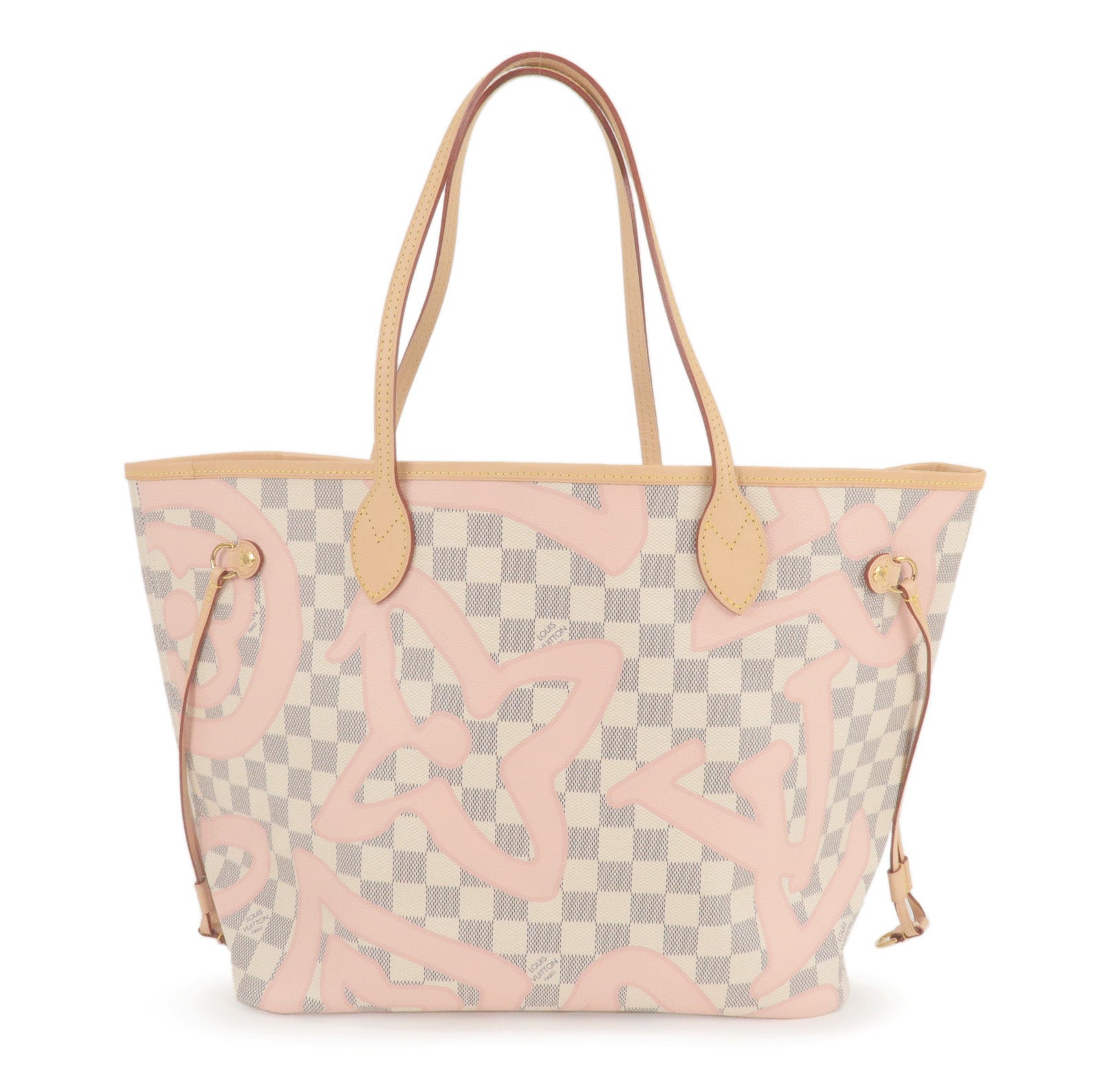 Louis Vuitton Neverfull Tahitienne MM Tote in Damier Azur Canvas Mint  Condition