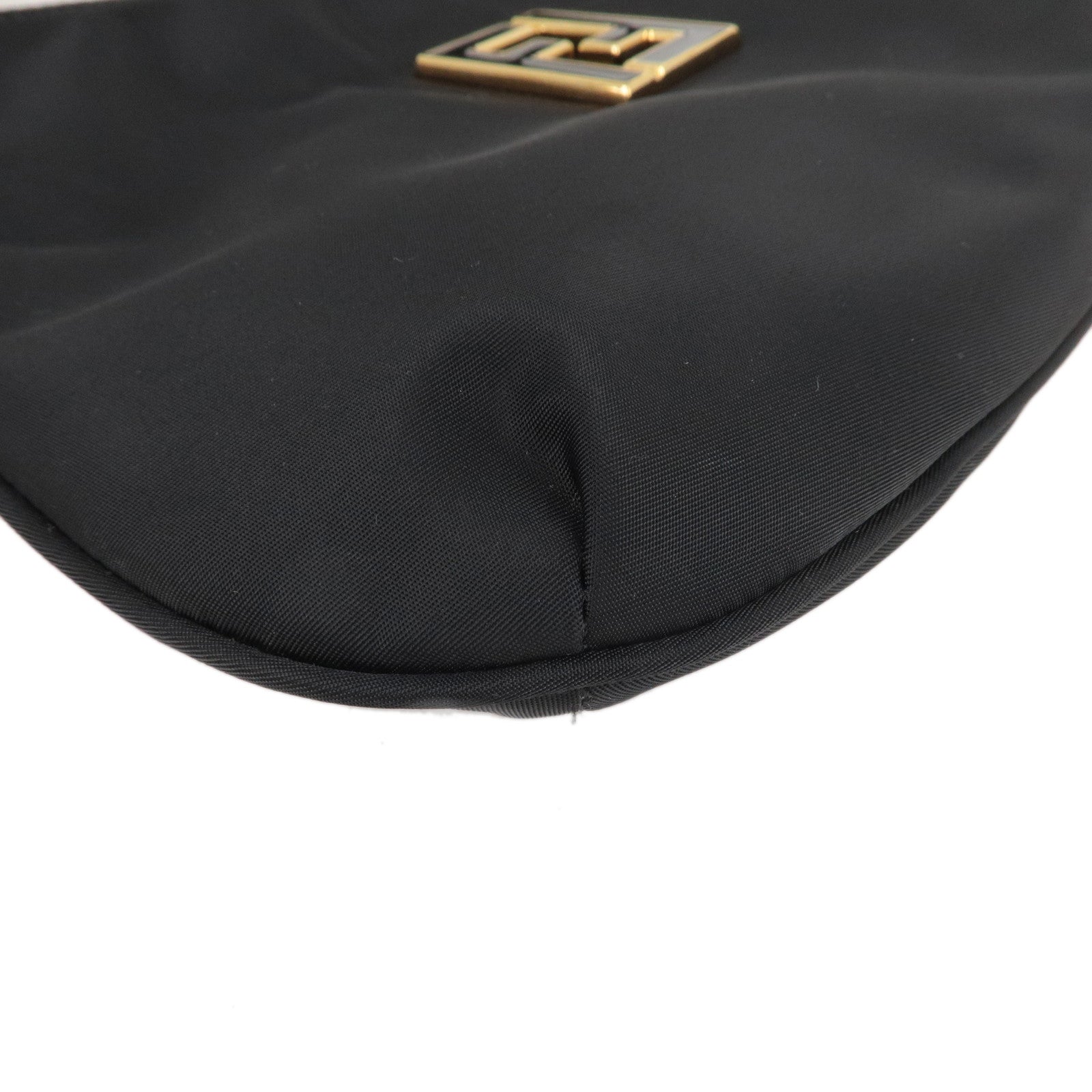 Nylon - Black - Shoulder - Bag - fendi dress - Leather
