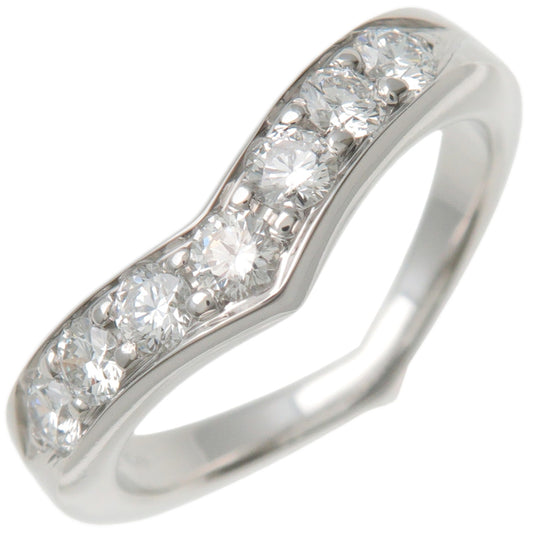 Tiffany&Co.-V-Band-Ring-7P-Diamond-PT950-Platinum-US4.5-EU48