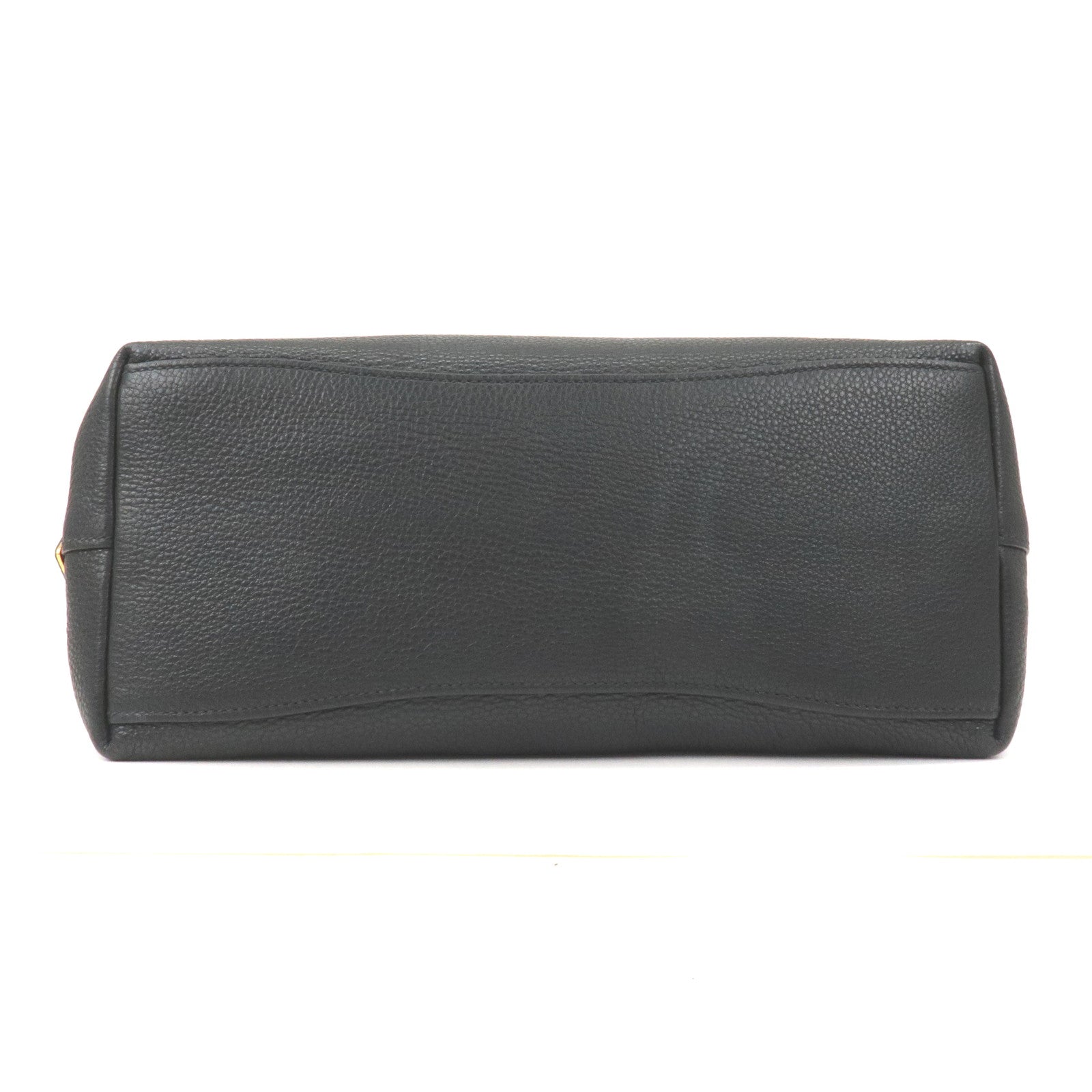 PRADA A black shoulder bag with a small coin purse