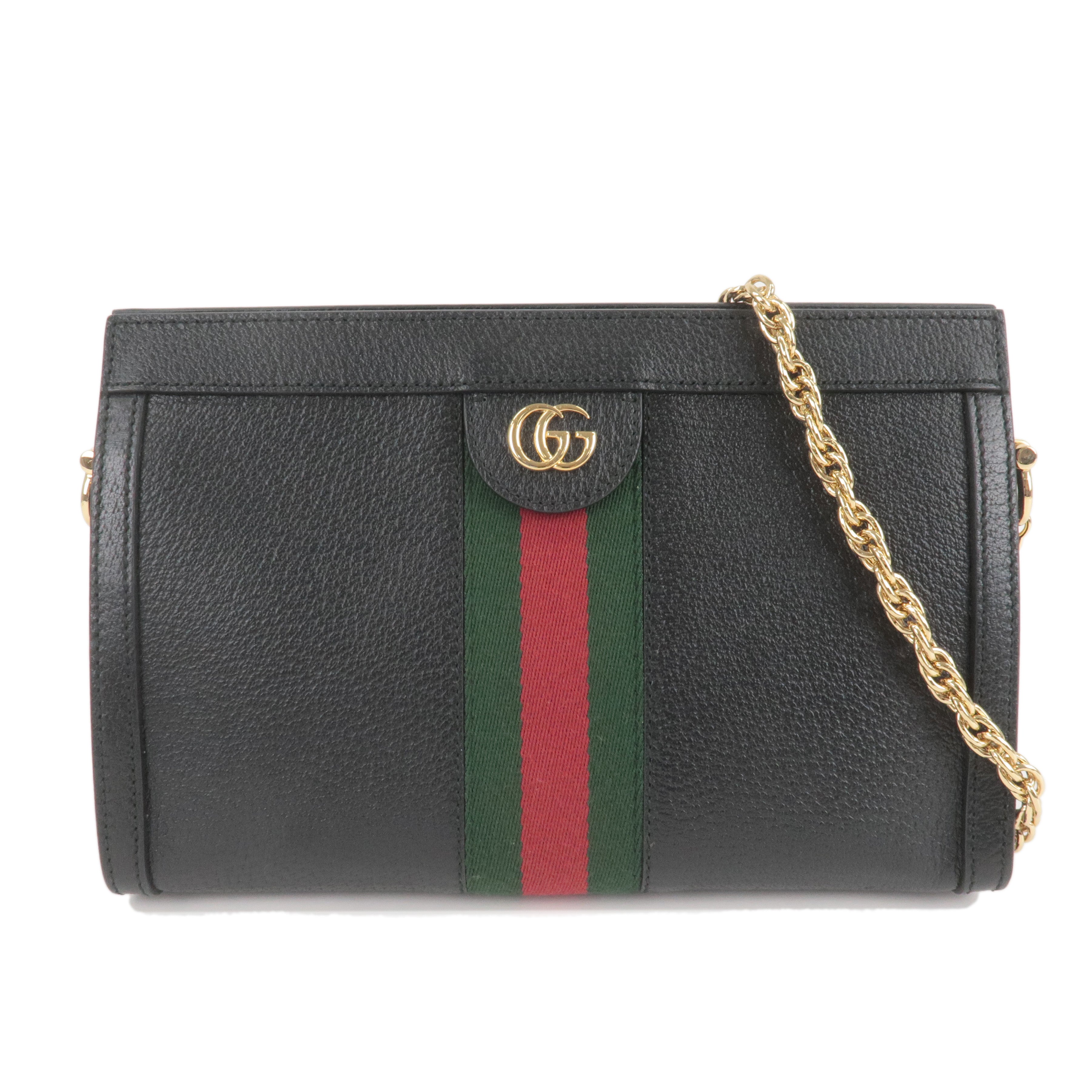 Gucci ophidia bag online black leather