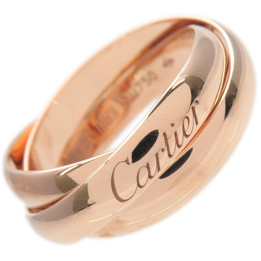 Cartier-Trinity-Ring-MM-K18-750PG-Rose-Gold-#49-US5-EU49