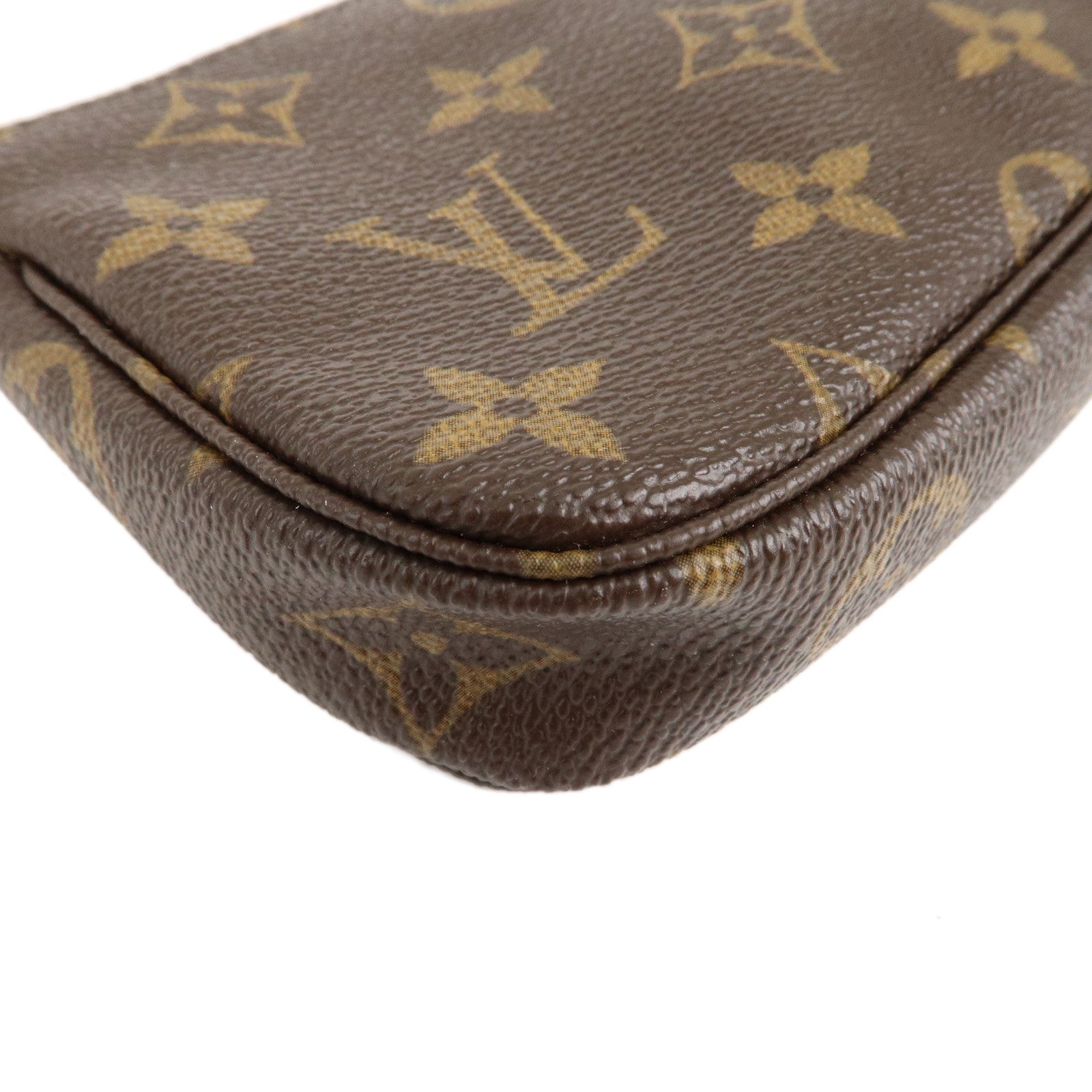 Authentic-Louis-Vuitton-Monogram-Mini-Pochette-Accessoires-Brown-M58009-Used-F/S  – dct-ep_vintage luxury Store