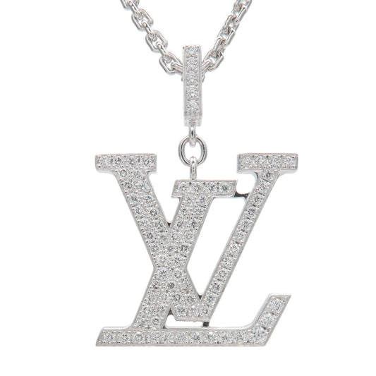 Louis-Vuitton-Pendentif-Champs-Elysees-PM-Necklace-Silver-M65452 –  dct-ep_vintage luxury Store