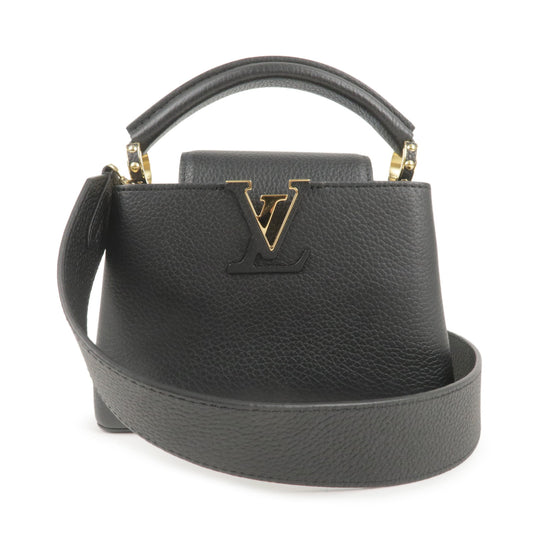 Louis-Vuitton-Capucines-Mini-2Way-Bag-Hand-Bag-Black-M56071