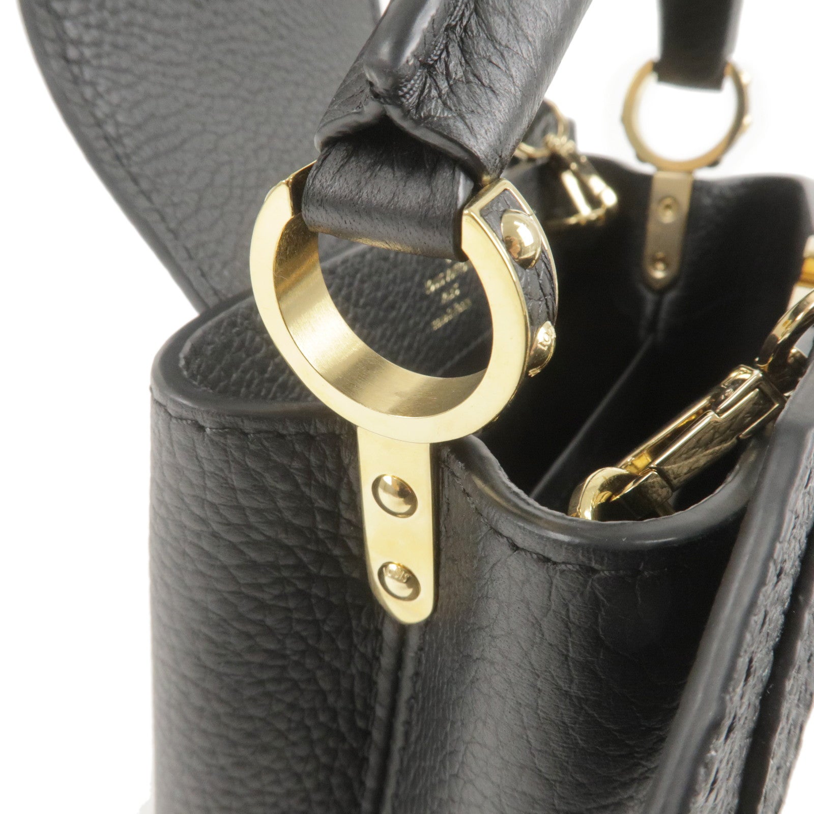 Louis-Vuitton-Capucines-Mini-2Way-Bag-Hand-Bag-Black-M56071 – dct