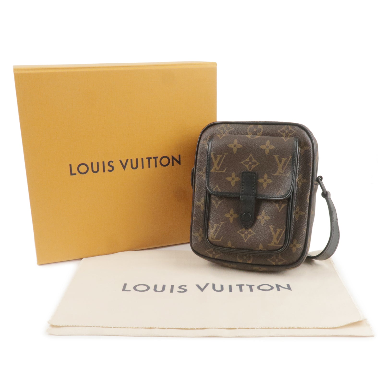 Shop Louis Vuitton CHRISTOPHER Christopher wearable wallet (M69404