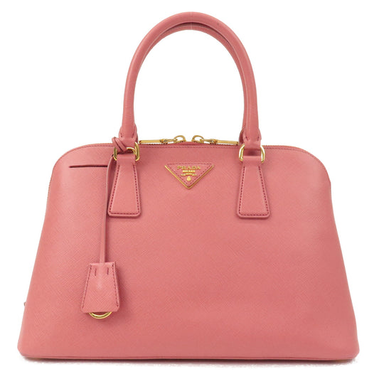 PRADA-Logo-Saffiano-Lux-Leather-2Way-Bag-Hand-Bag-Pink-BL0837