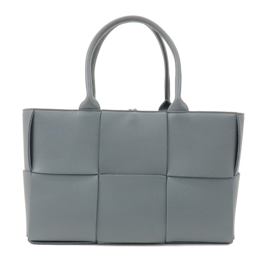 BOTTEGA-VENETA-Maxi-Intrecciato-Arco-Leather-Small-Tote-Bag-652867