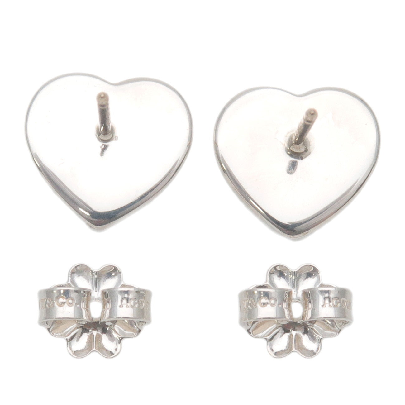 Mini heart tag on sale earrings