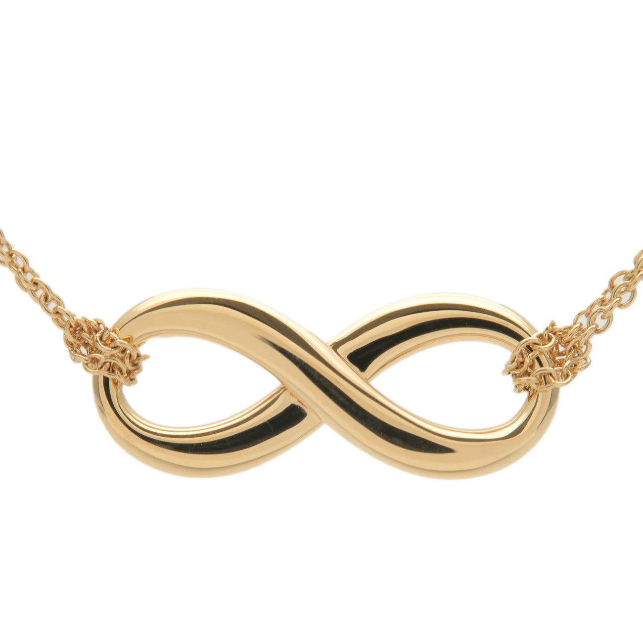 Tiffany&Co.-Infinity-Necklace-K18YG-750YG-Yellow-Gold