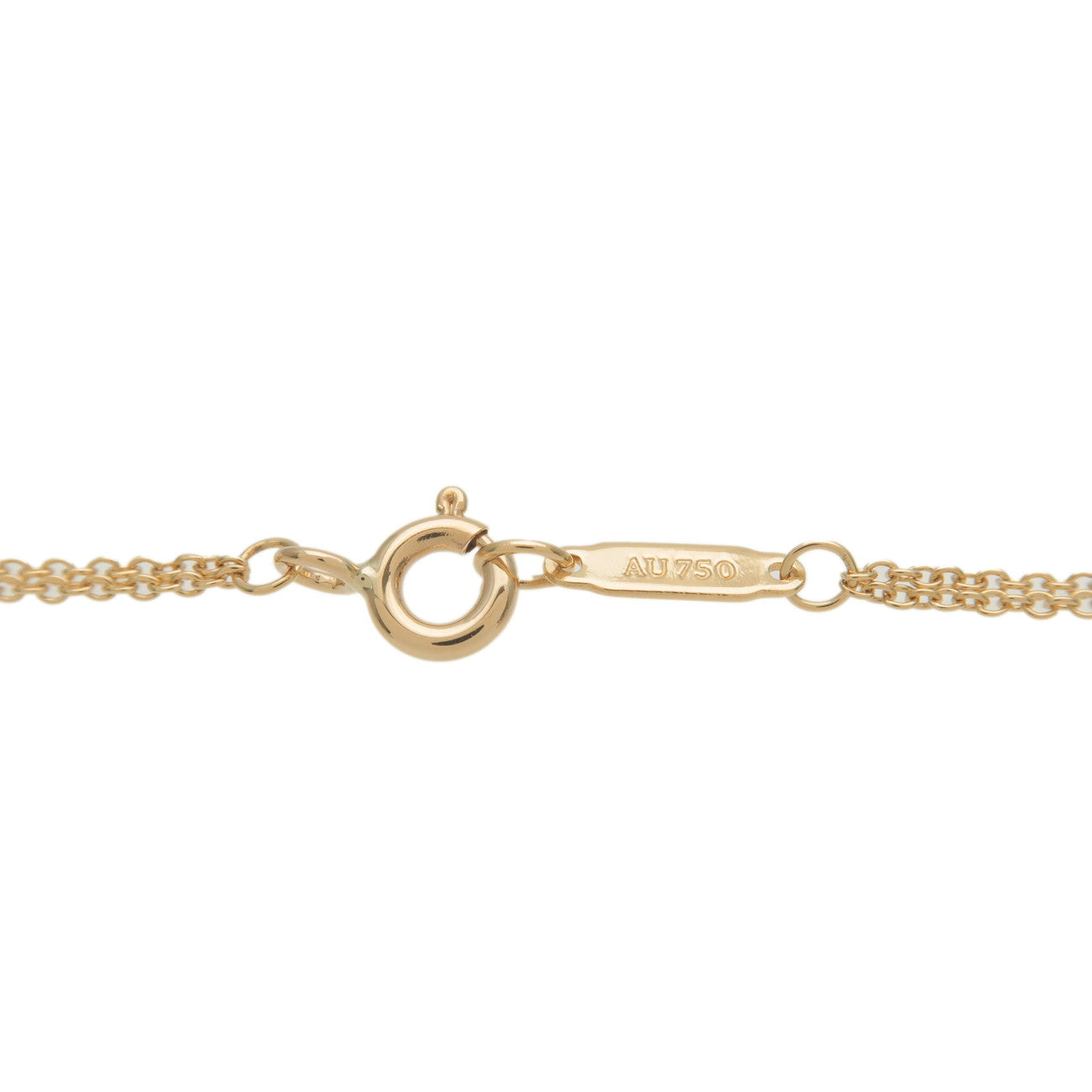 Tiffany&Co. Infinity Necklace K18YG 750YG Yellow Gold