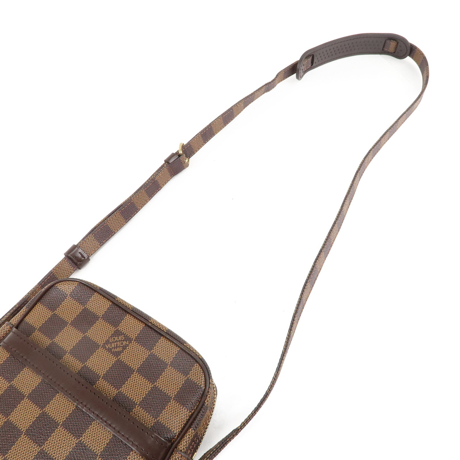 Authentic-Louis-Vuitton-Damier-Danube-Shoulder-Bag-Special-Order-N48061-Used-F/S