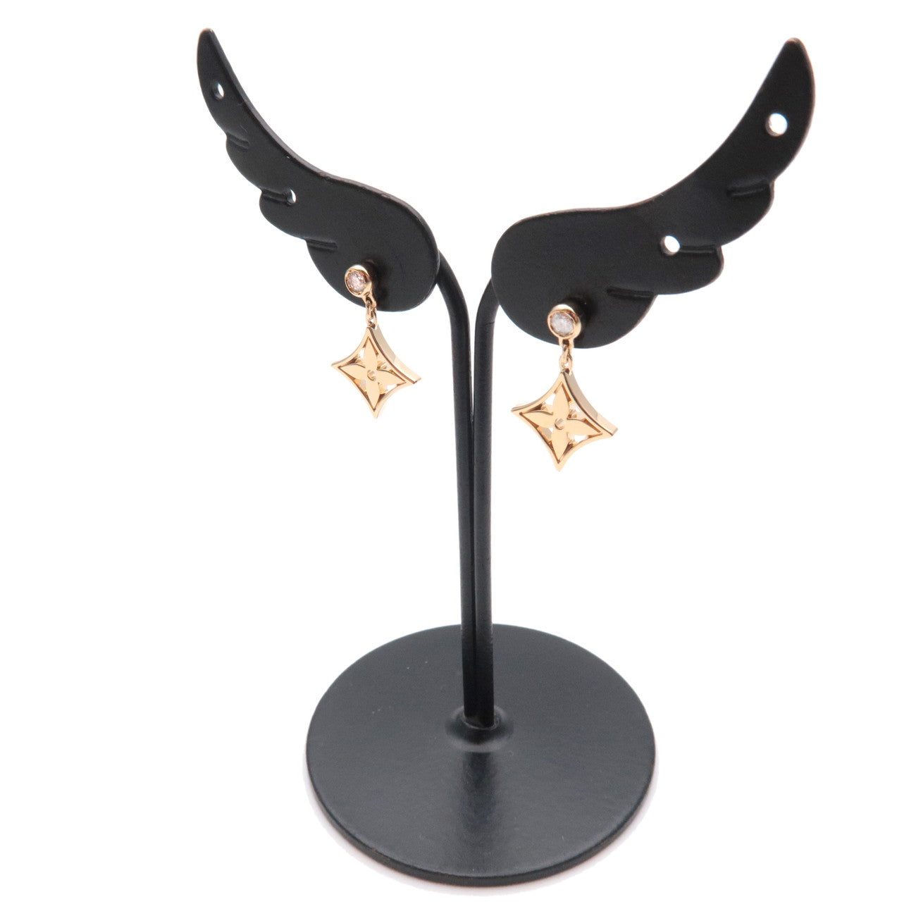 Louis-Vuitton-Puce-Monogram-Idylle-Diamond-Earrings-750PG-Q69168