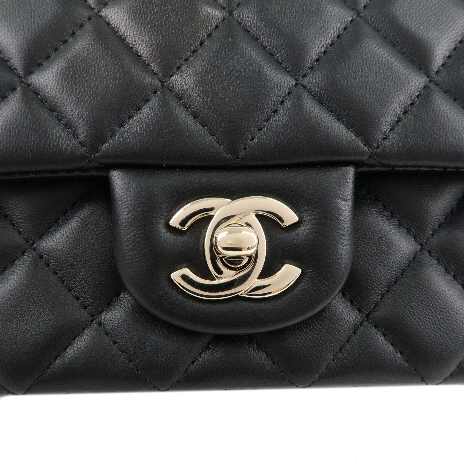 Sold at Auction: CHANEL CC Logo Mini Matelasse Chain Shoulder Bag
