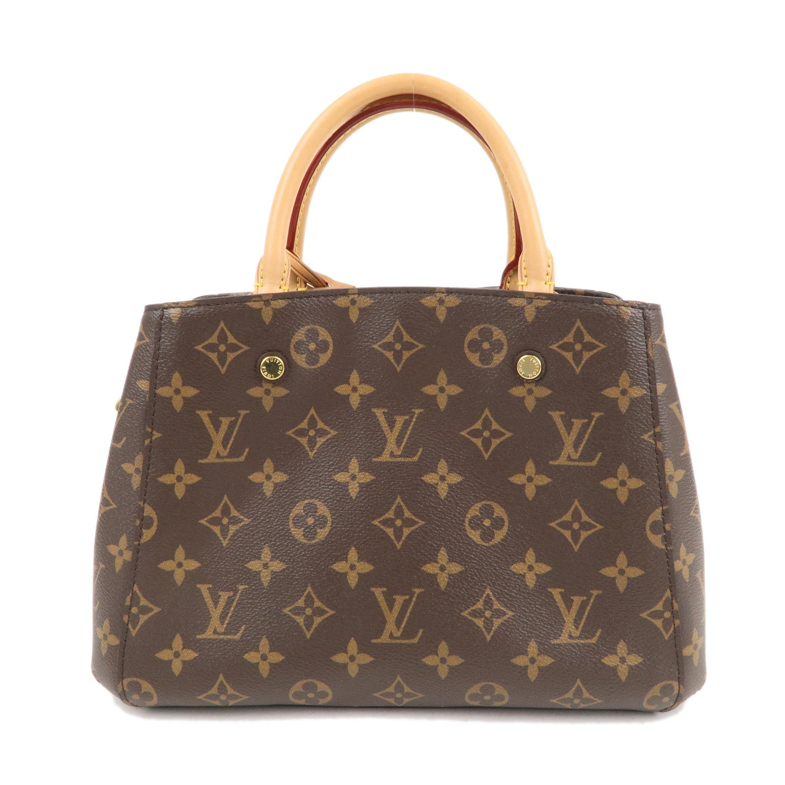 LOUIS VUITTON Montaigne BB Handbag Shoulder bag M41055 Monogram Brown  Ladies