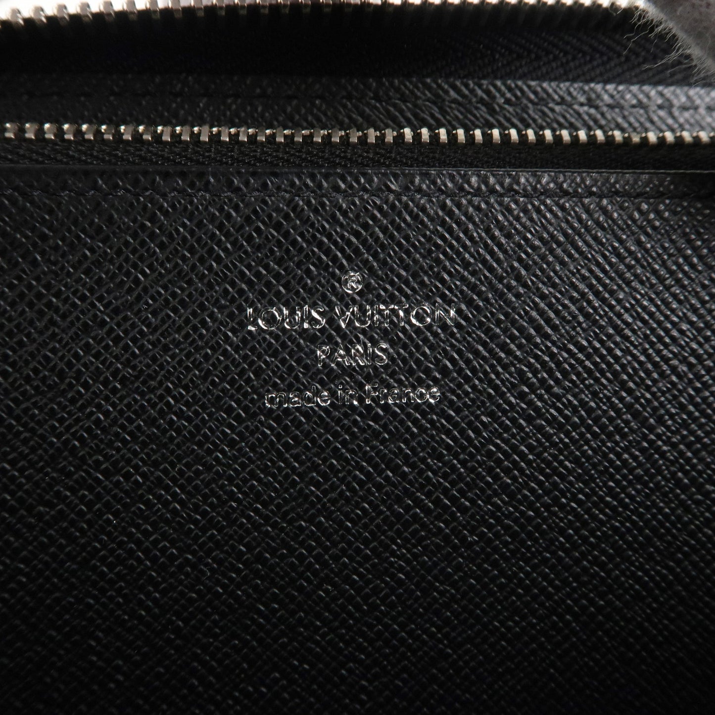 LOUIS VUITTON purse M61857 Zippy wallet Epi Leather Black Black mens U –