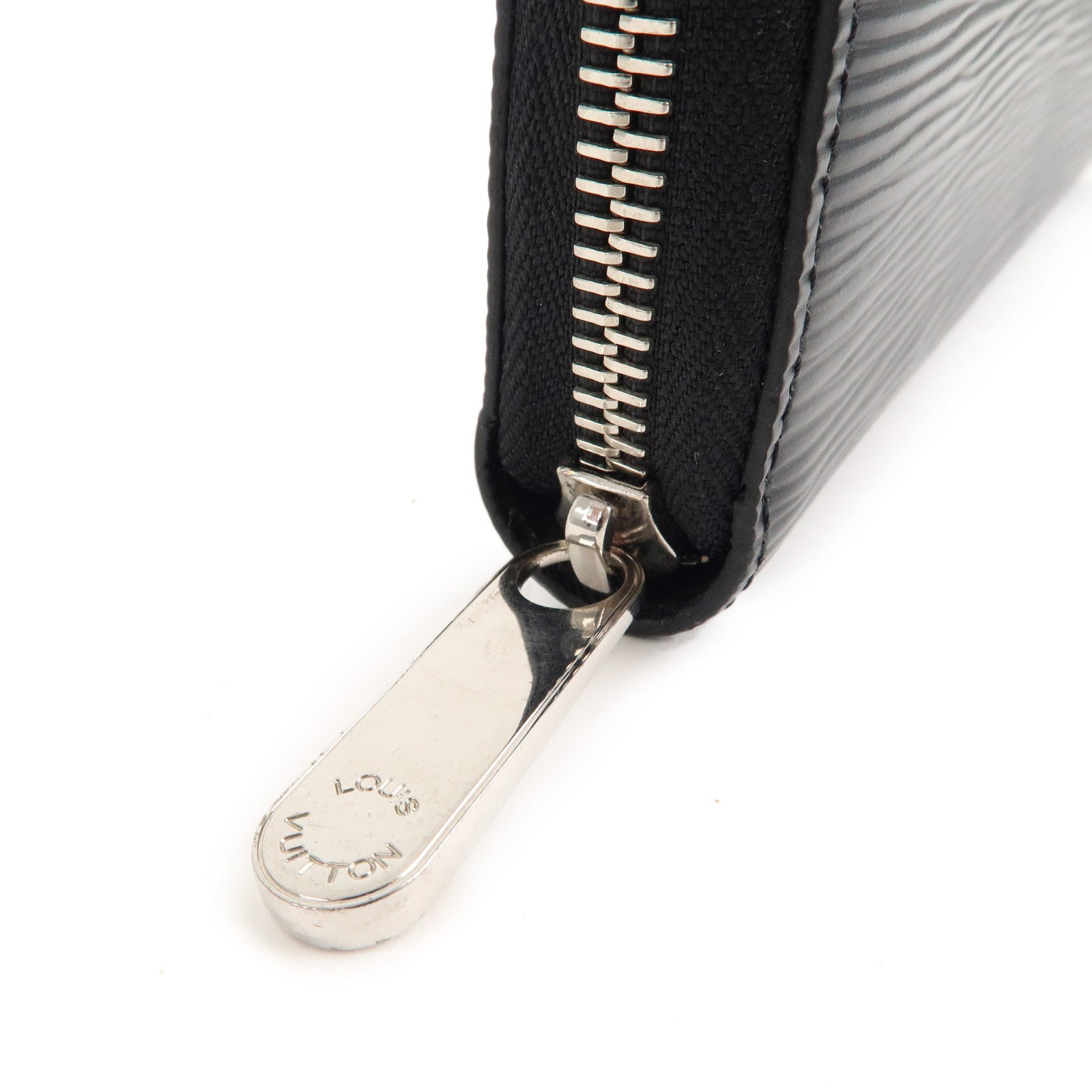 Louis Vuitton Vintage - Epi Zippy Wallet - Black - Leather and Epi