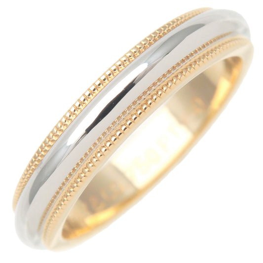 Tiffany&Co.-Milgrain-Band-Ring-K18-Yellow-Gold-Platinum-950-US5
