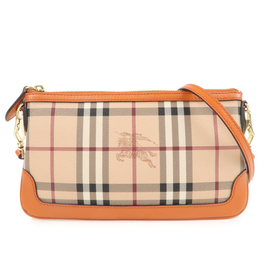BURBERRY-Nova-Plaid-PVC-Leather-Shoulder-Bag-Beige-Orange-3888914