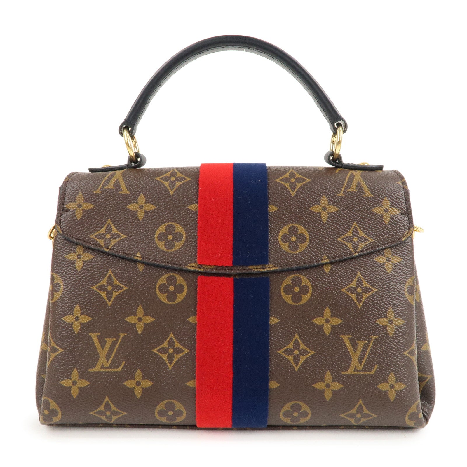 Louis Vuitton Georges BB, Stripe Monogram Bag, Preowned in Box