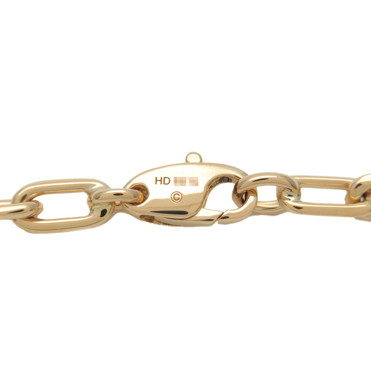 Cartier Spartacus Chain Necklace K18 750 Yellow Gold