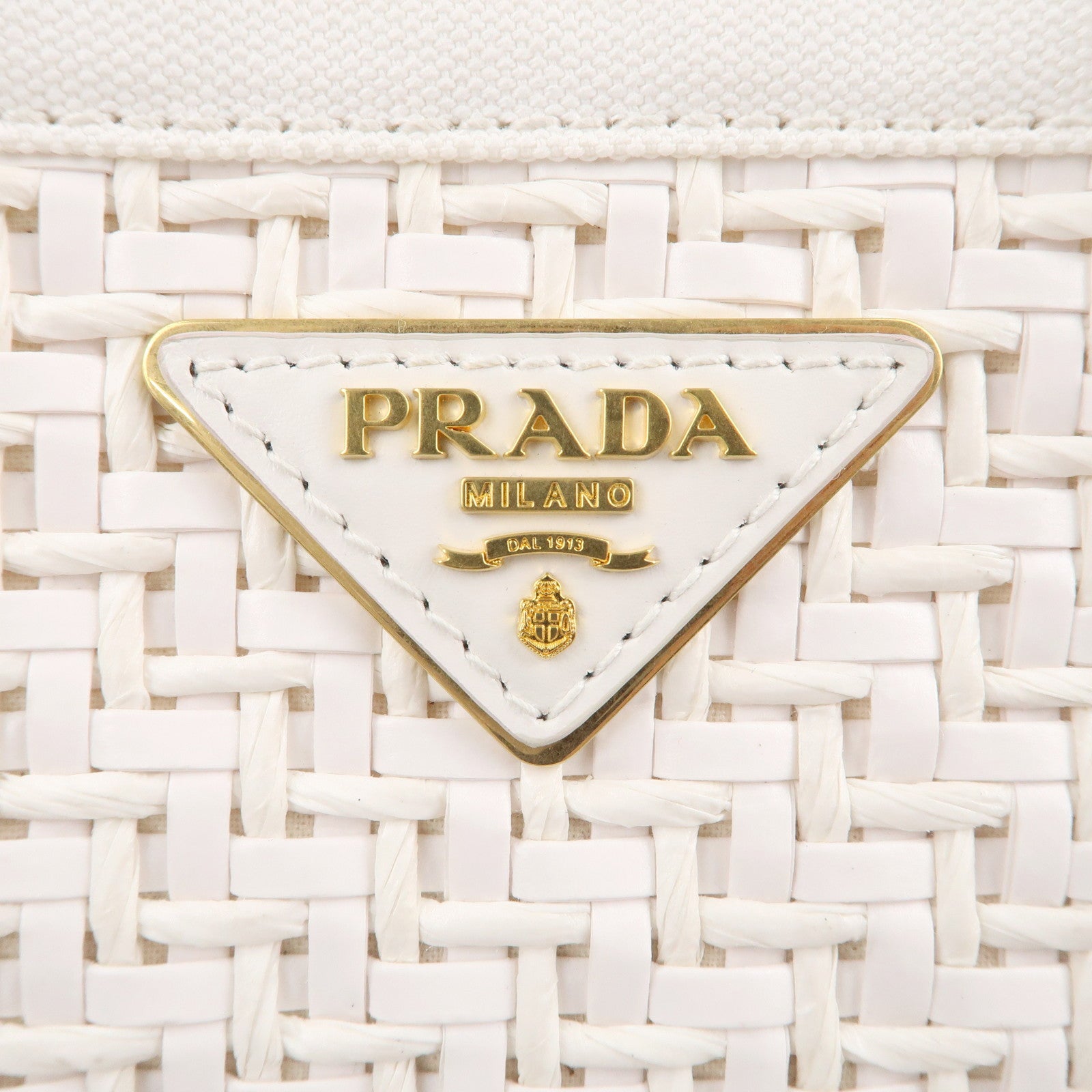 Prada basket clearance clutch