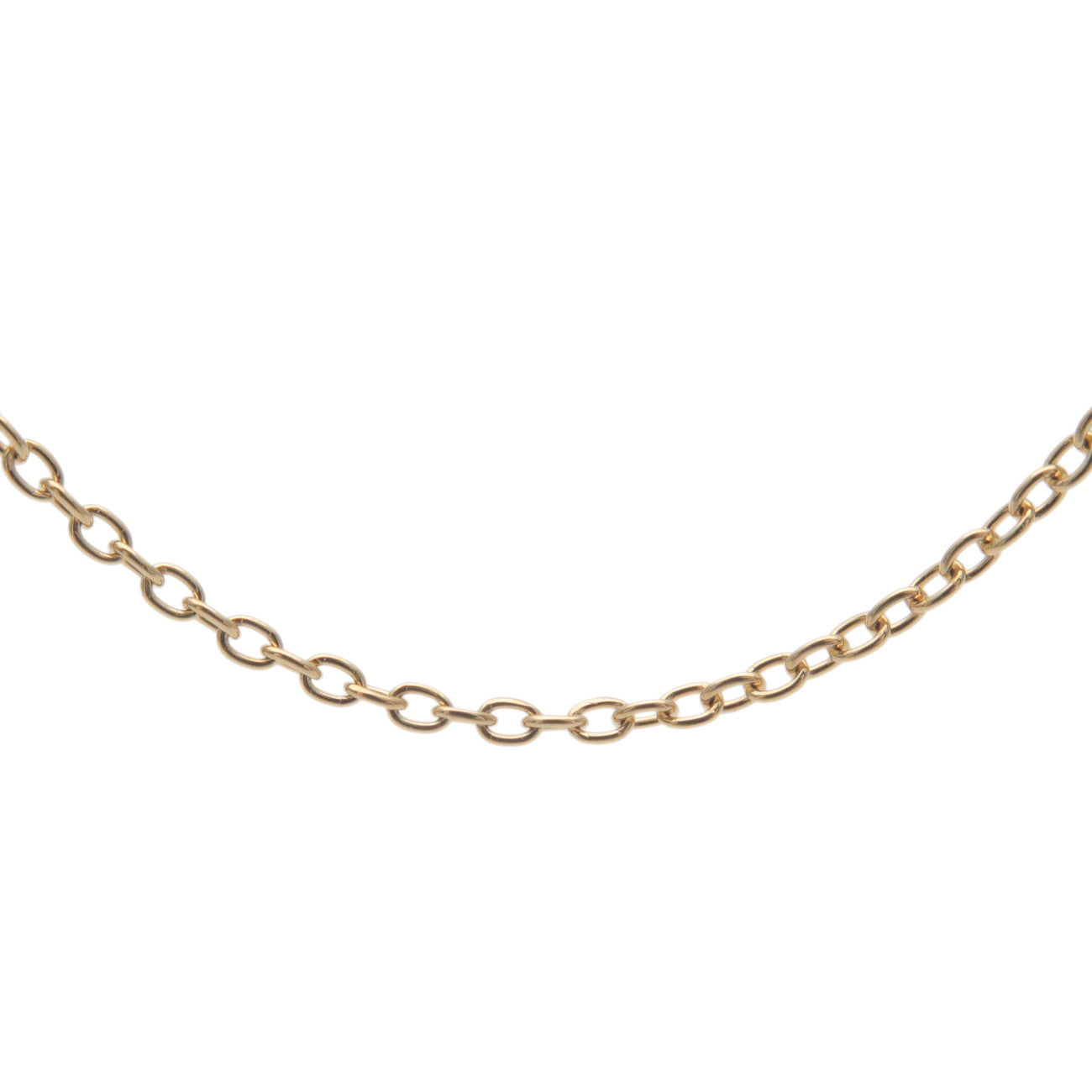 Slide-Chain-Necklace-45cm-K18YG-750YG-Yellow-Gold