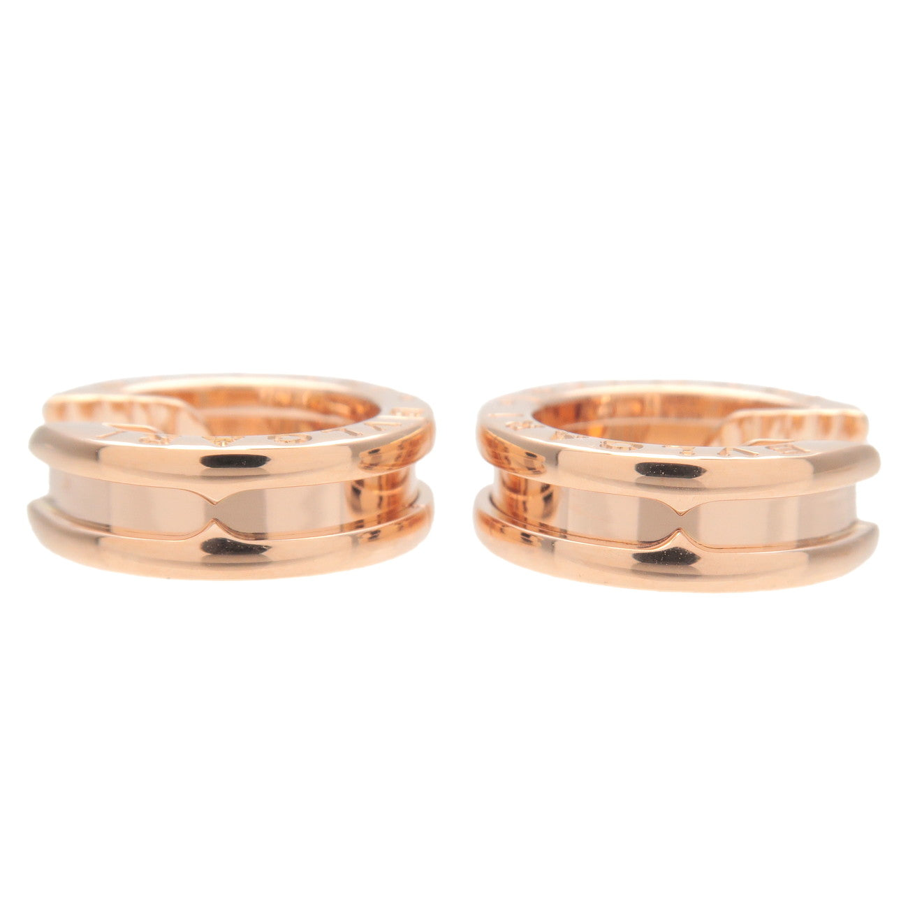 BVLGARI-B-zero1-Small-Hoop-Earrings-K18PG-750-Rose-Gold