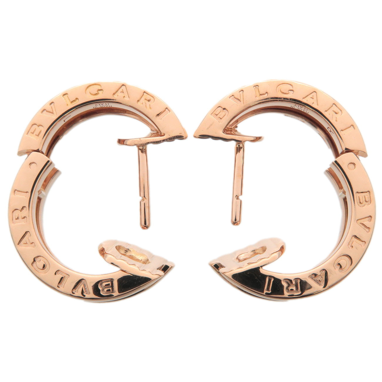 Serpenti Seduttori earrings in rose gold with rubellite eyes | Bulgari |  The Jewellery Editor