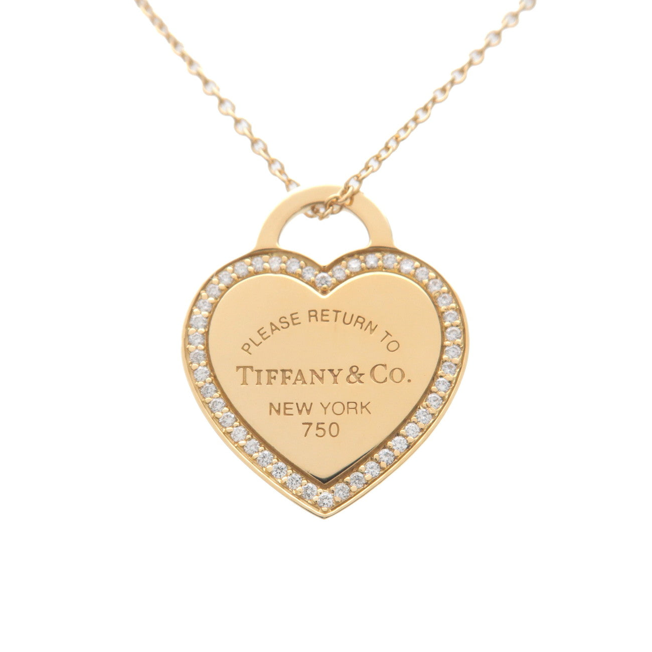Tiffany&Co.-Return-to-Tiffany-Heart-Tag-Diamond-Necklace-K18-750YG