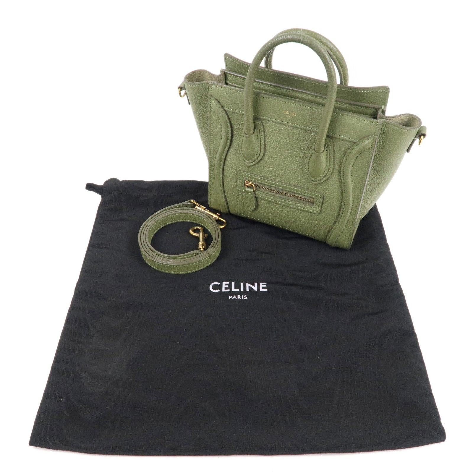 Celine luggage discount khaki