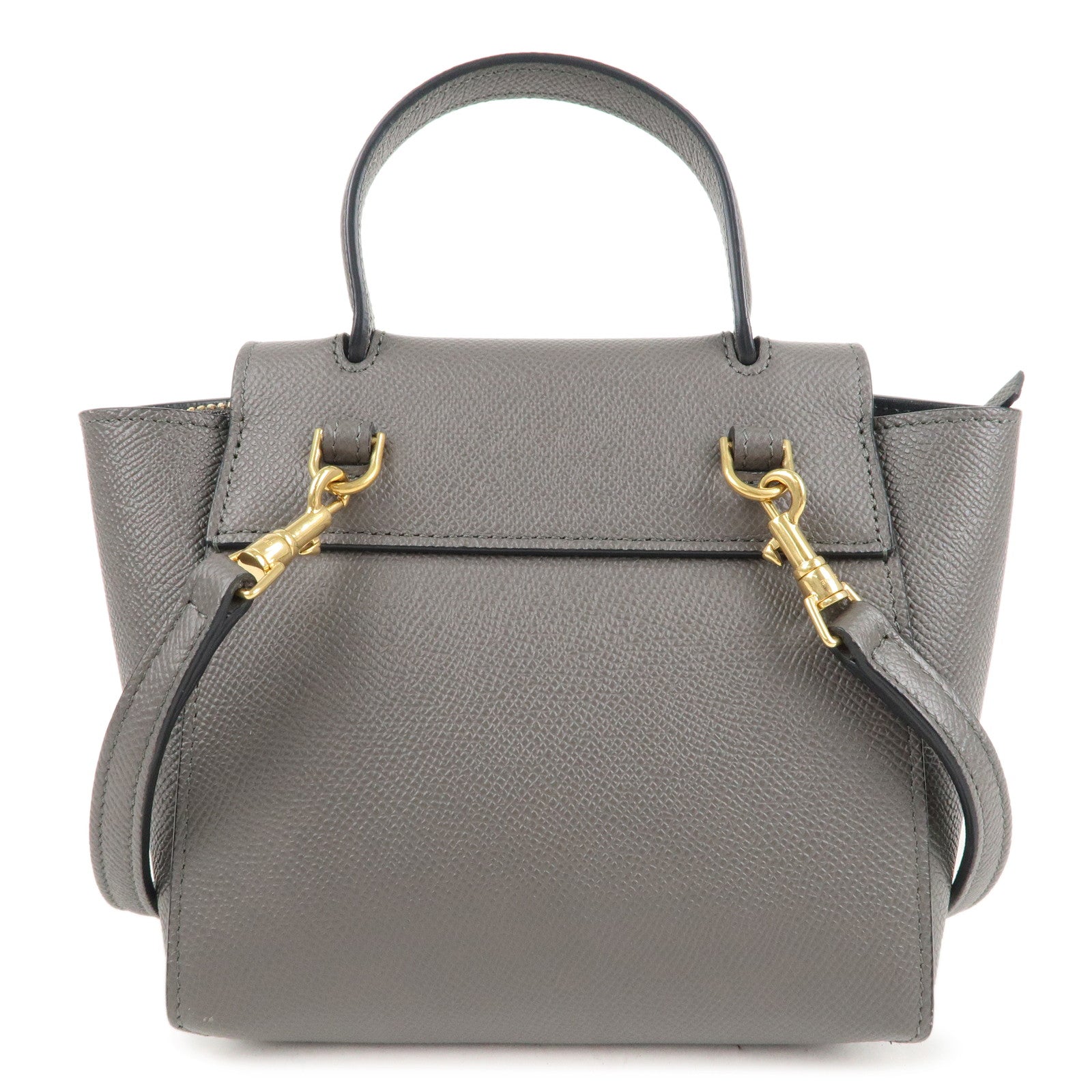 Celine Authenticated Leather Belt Handbag
