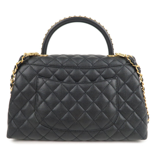 Authentic Chanel Coco Neige Backpack Tweed Nylon Black