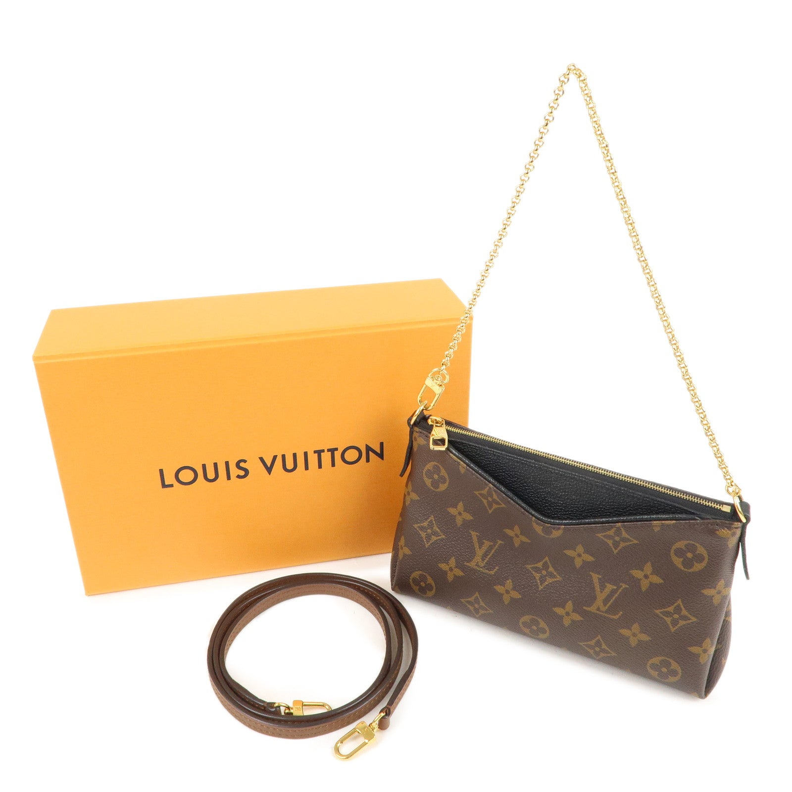 Review Louis Vuitton Pallas Clutch 