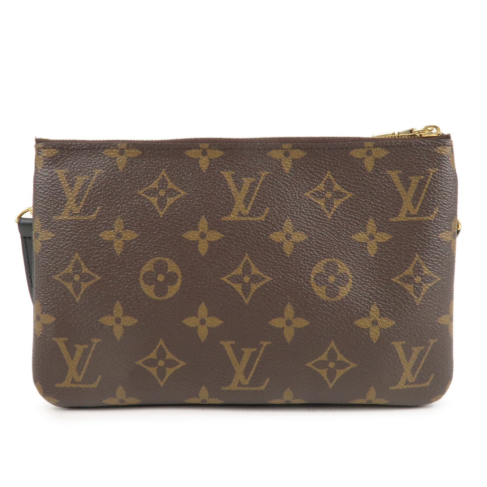 Louis Vuitton, Bags, Louis Vuitton Brown Double Opening Wallet
