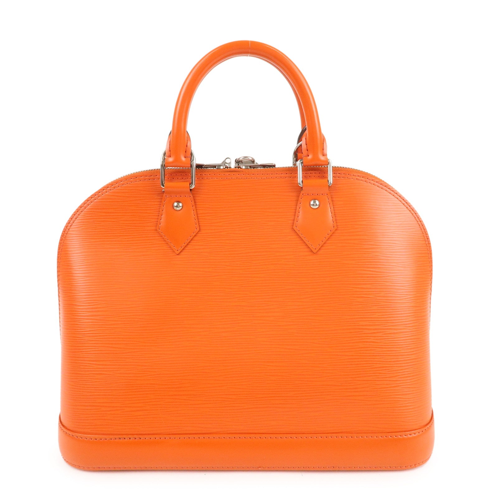 Louis Vuitton Alma PM Tasche Handtasche Epi Leder Piment Orange in